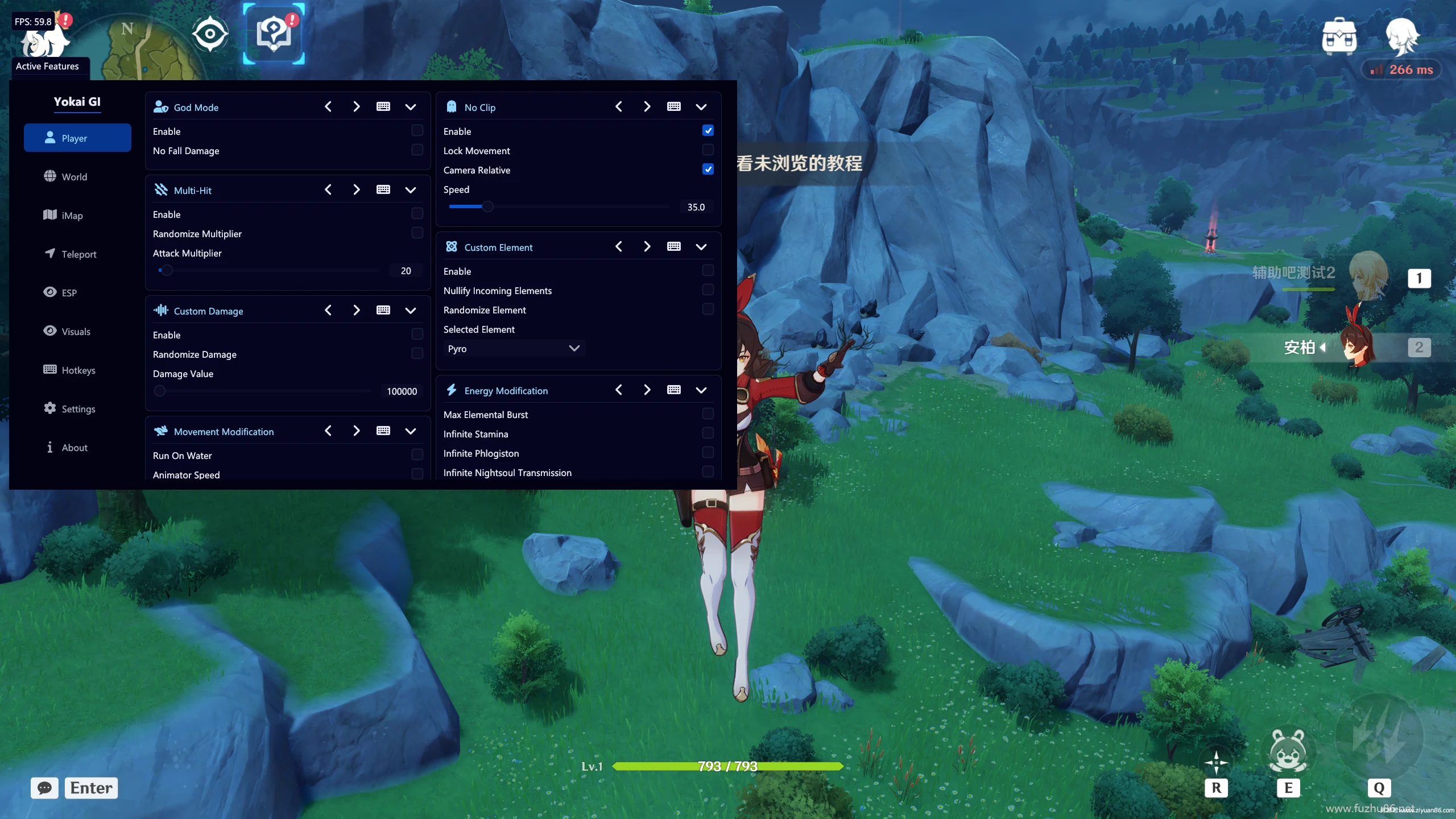 原神Yokai-多功能辅助6.4国际服