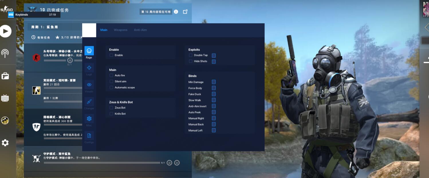 CSGO-Furios.gg破解版暴自瞄假身视觉杂项