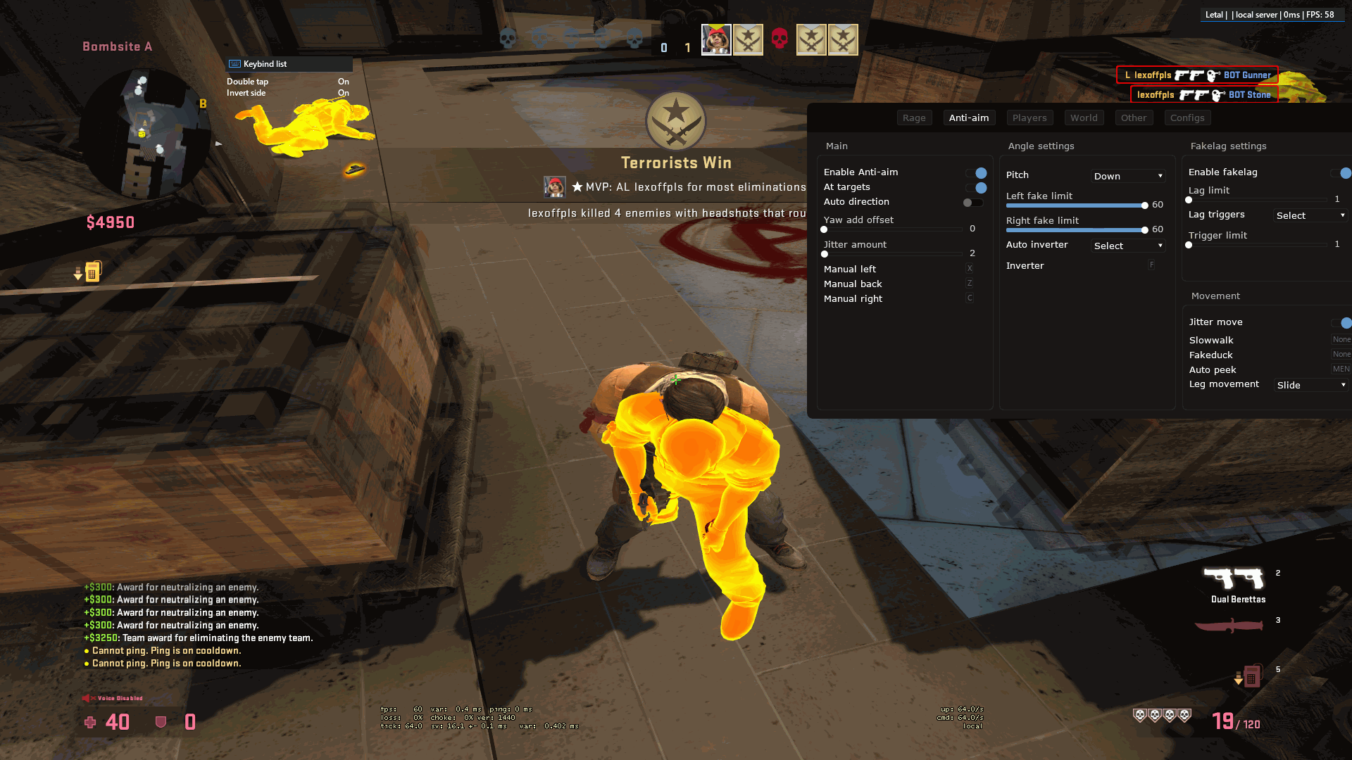 CSGO-LETAL摇头假身暴力国外免费DLL