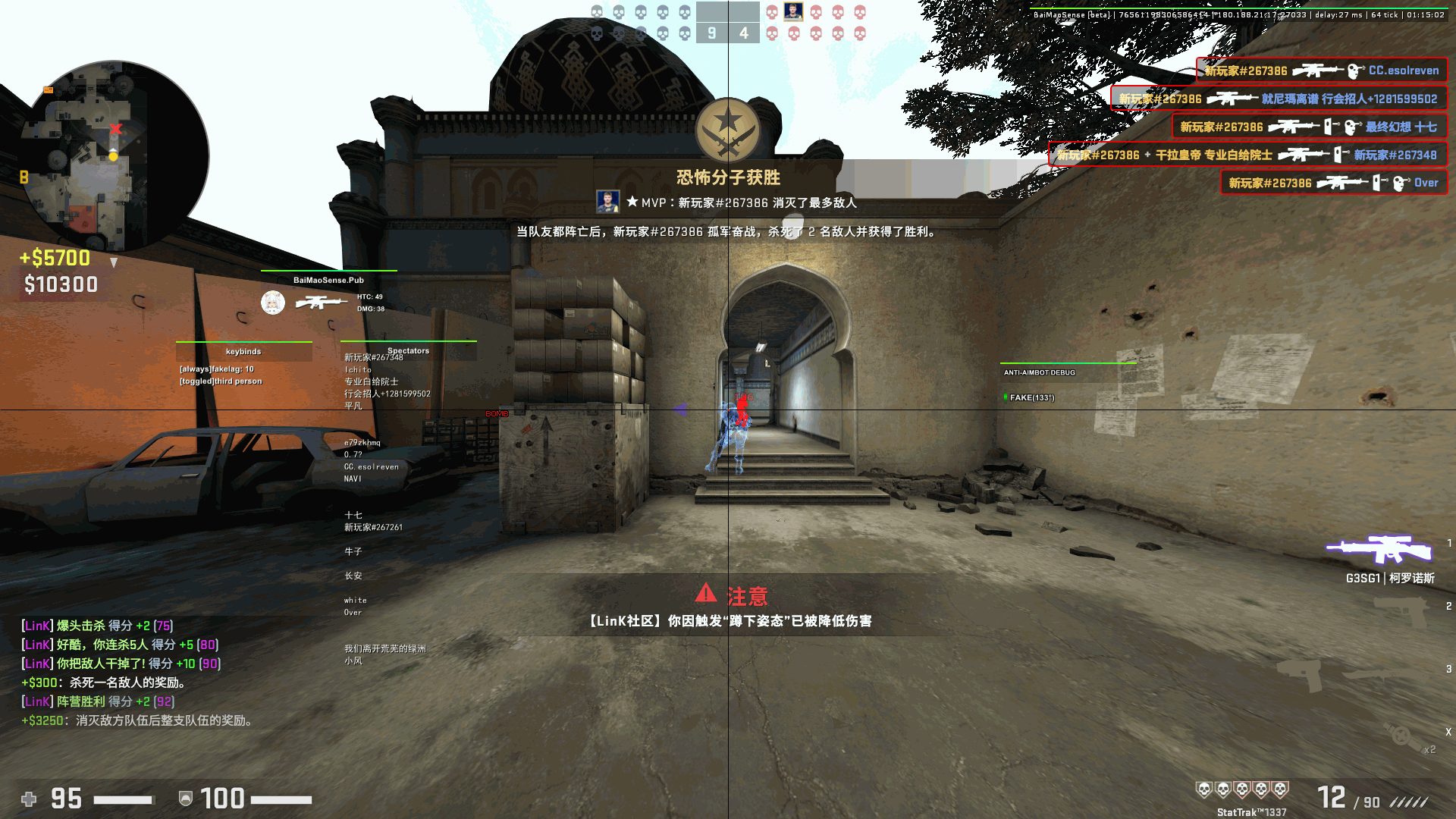 CSGO-BaiMaoSenSe免费全功能国产之光DLL