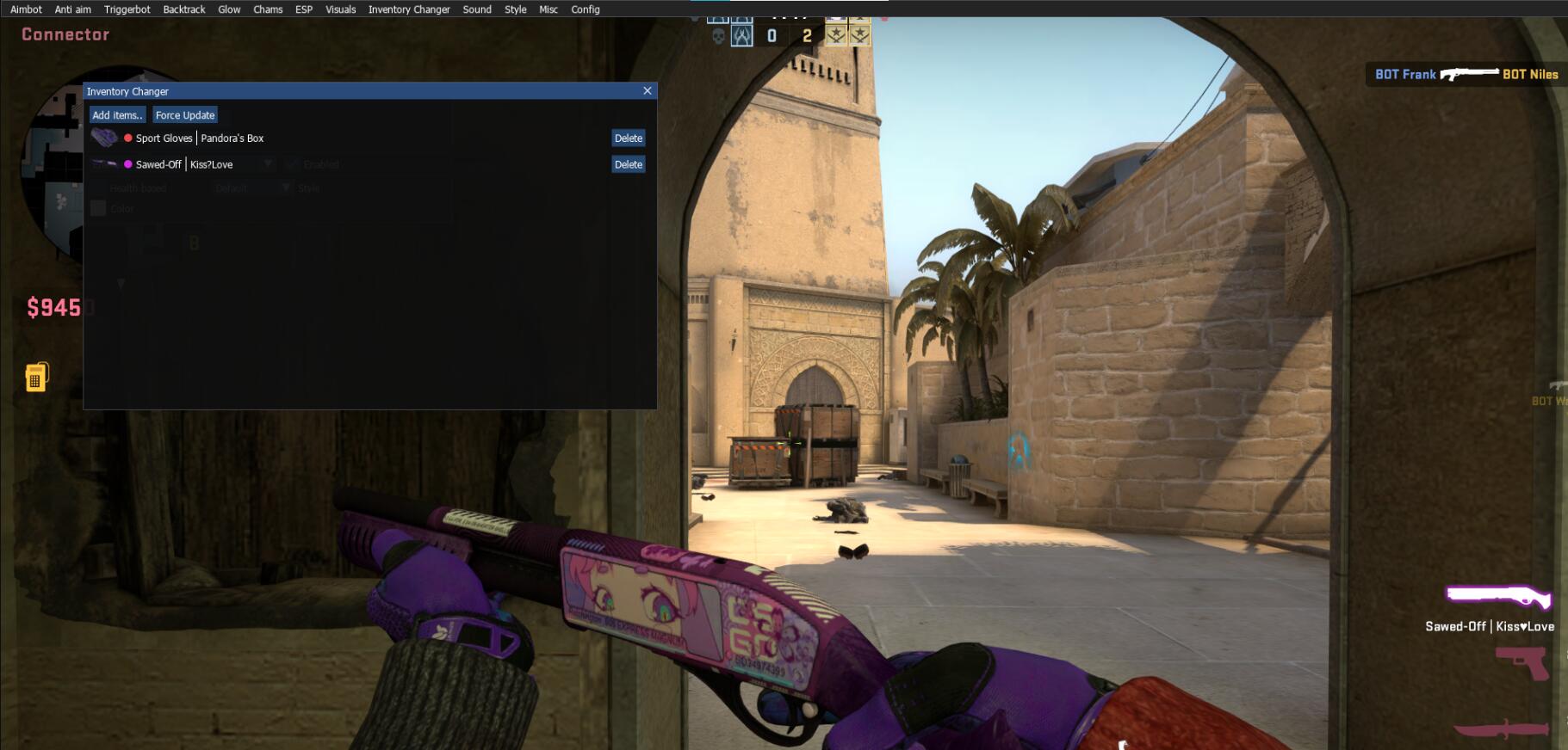CSGO-Osiris自瞄假身视觉换肤杂项国产海王的原版本